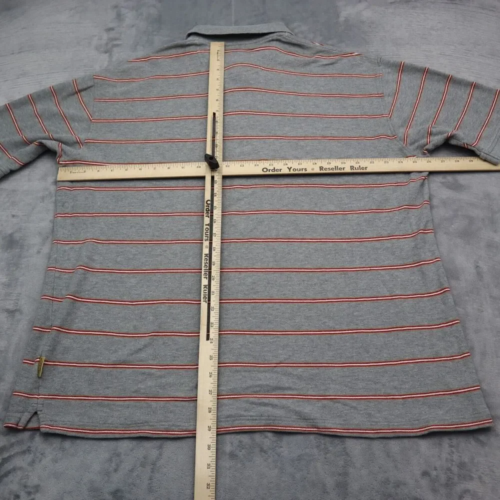Levi Strauss Signature Shirt Mens XL Multicolor Short Sleeve Button Collared Top